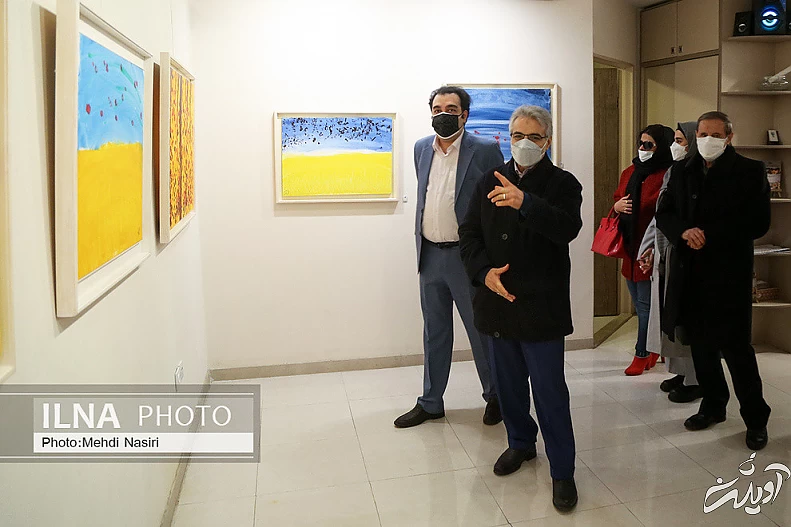 (تصاویر) نمایشگاه نقاشی مریم حیدرزاده